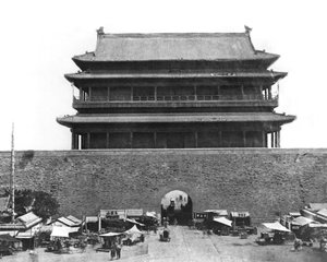 Ingresso al muro interno, Pechino, Cina da French Photographer